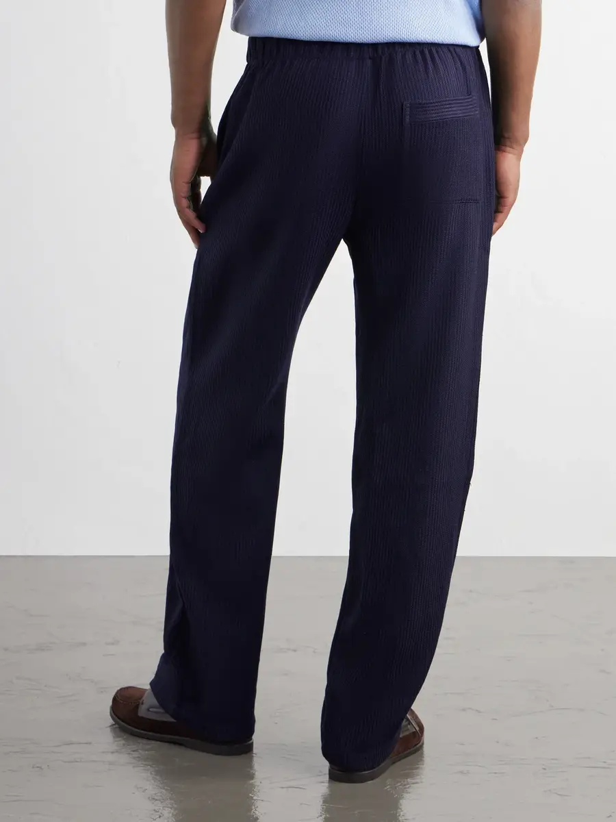 Frescobol Carioca Luan Straight-Leg Wool Drawstring Trousers - Men | Thumbnail 4 Frescobol Carioca Luan Straight-Leg Wool Drawstring Trousers - Men | Thumbnail 4