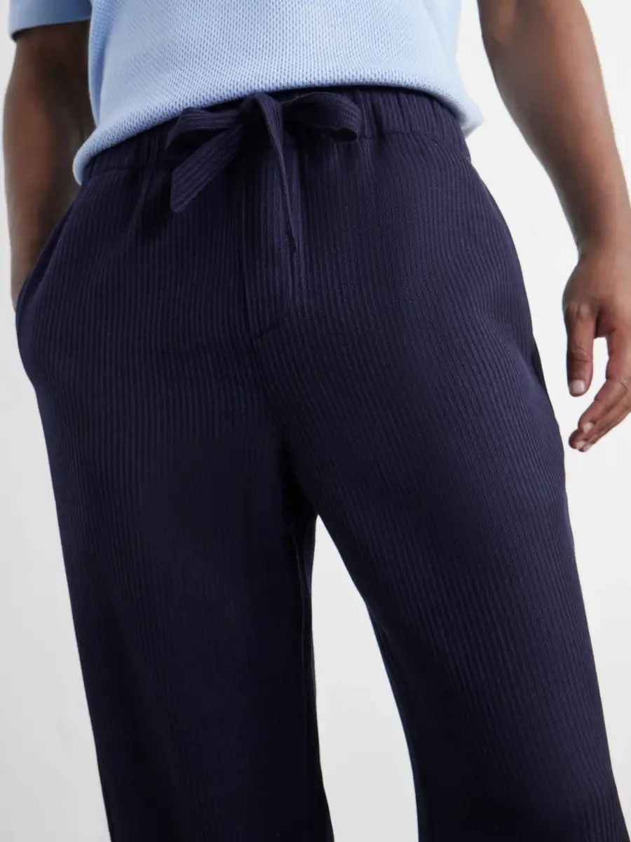 Frescobol Carioca Luan Straight-Leg Wool Drawstring Trousers - Men | Thumbnail 5 Frescobol Carioca Luan Straight-Leg Wool Drawstring Trousers - Men | Thumbnail 5