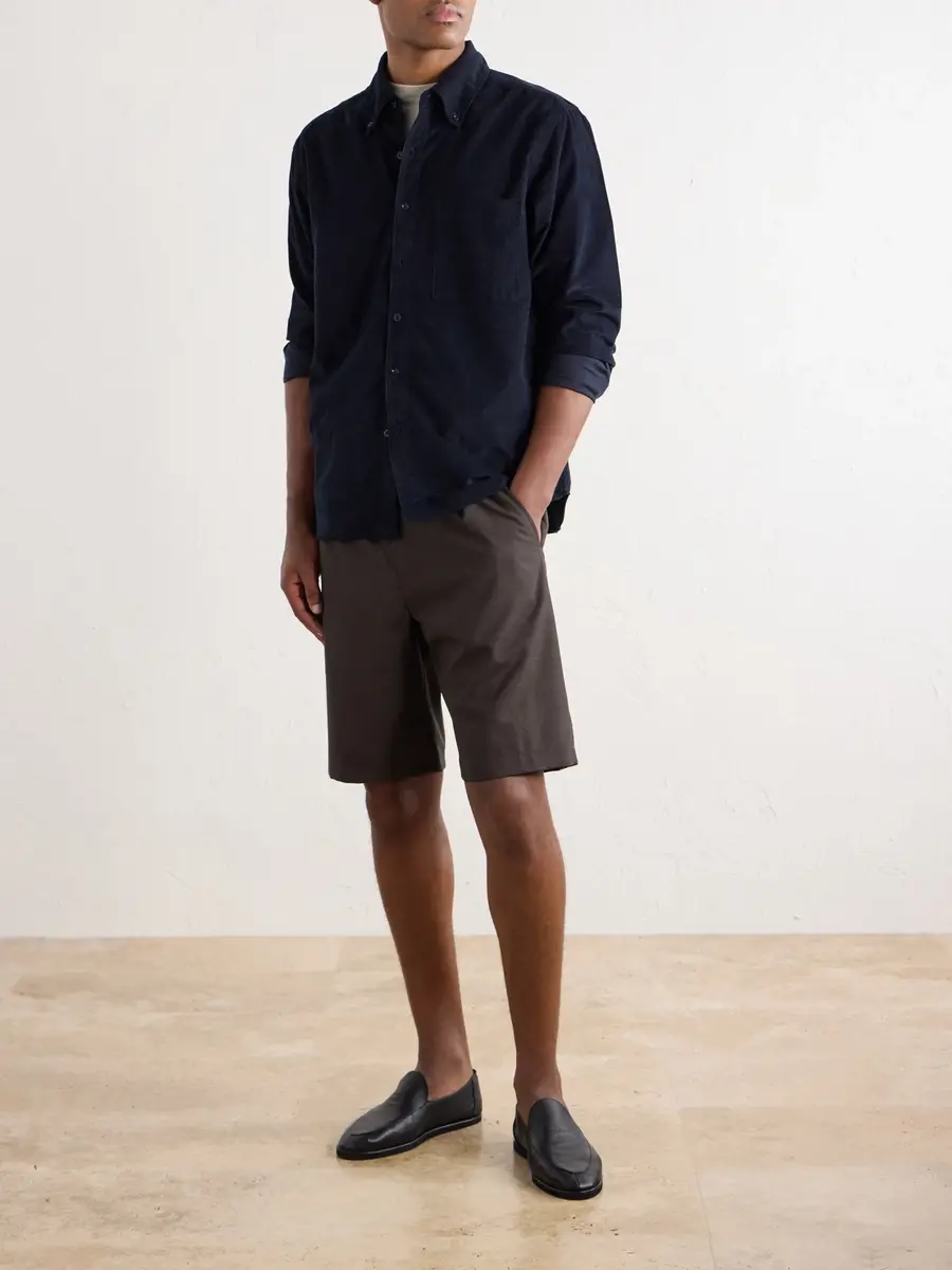 Kardo Ronald Cotton-Corduroy Shirt - Men | Thumbnail 2 Kardo Ronald Cotton-Corduroy Shirt - Men | Thumbnail 2