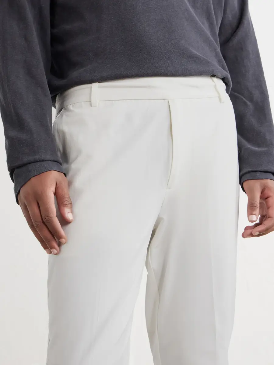 James Perse Slim-Fit Stretch Cotton-Blend Trousers - Men | Thumbnail 5 James Perse Slim-Fit Stretch Cotton-Blend Trousers - Men | Thumbnail 5