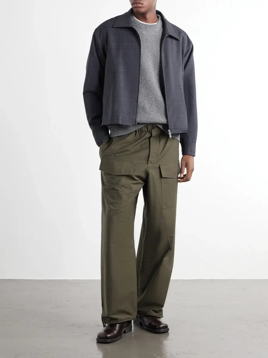 FrizmWORKS Ribbed Wool-Blend Sweater - Men | Thumbnail 2 FrizmWORKS Ribbed Wool-Blend Sweater - Men | Thumbnail 2