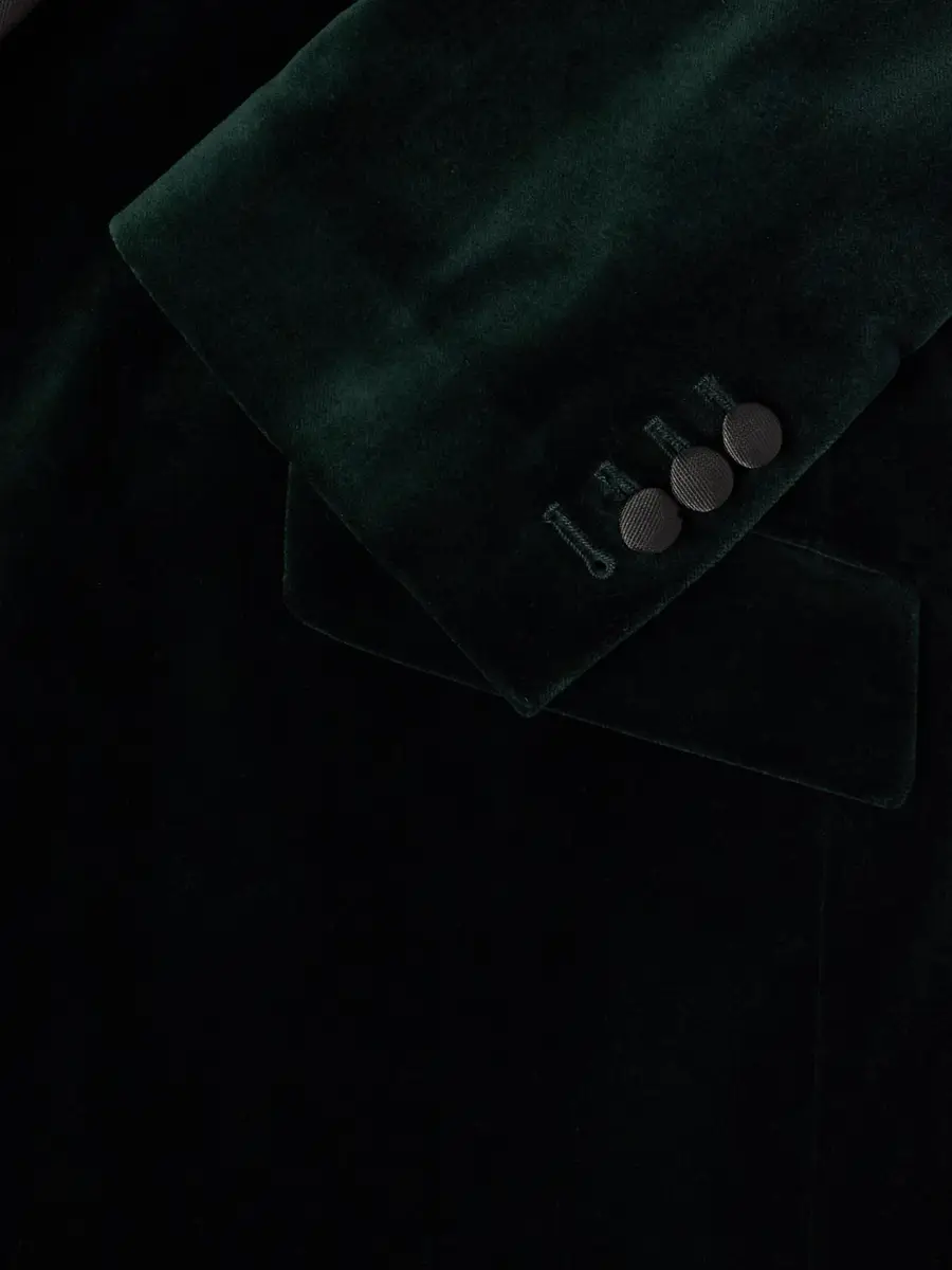 Favourbrook Satin-Trimmed Cotton-Velvet Tuxedo Jacket - Men | Thumbnail 6 Favourbrook Satin-Trimmed Cotton-Velvet Tuxedo Jacket - Men | Thumbnail 6