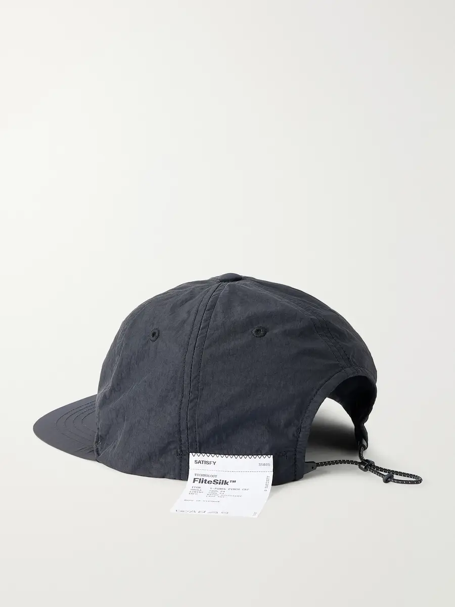 Satisfy Flitesilk Logo-Embroidered Panelled Shell Cap - Men | Thumbnail 4