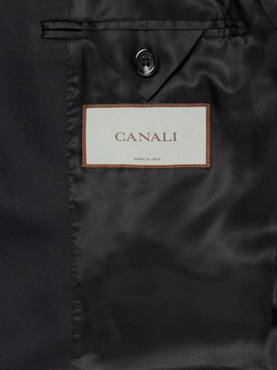 Canali Shawl-Collar Satin-Trimmed Cotton-Velvet Tuxedo Jacket - Men | Thumbnail 6 Canali Shawl-Collar Satin-Trimmed Cotton-Velvet Tuxedo Jacket - Men | Thumbnail 6