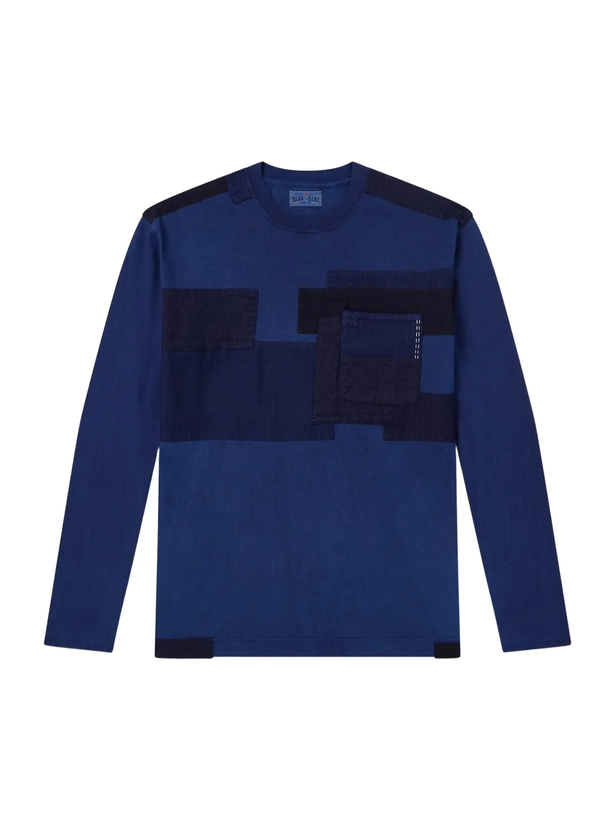 Nenrin Patchwork Cotton-Jersey T-Shirt - Men Nenrin Patchwork Cotton-Jersey T-Shirt - Men