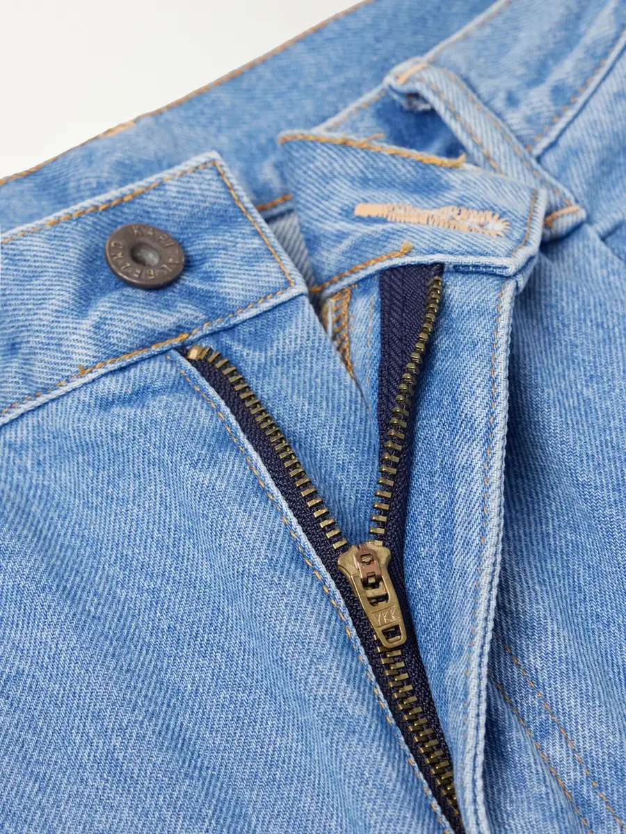 KAPITAL Wide-Leg Pleated Denim Shorts - Men | Thumbnail 6 KAPITAL Wide-Leg Pleated Denim Shorts - Men | Thumbnail 6