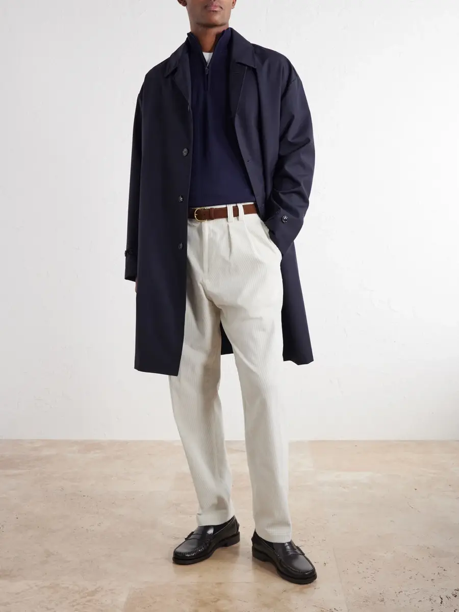 Canali Wool Half-Zip Sweater - Men | Thumbnail 2 Canali Wool Half-Zip Sweater - Men | Thumbnail 2