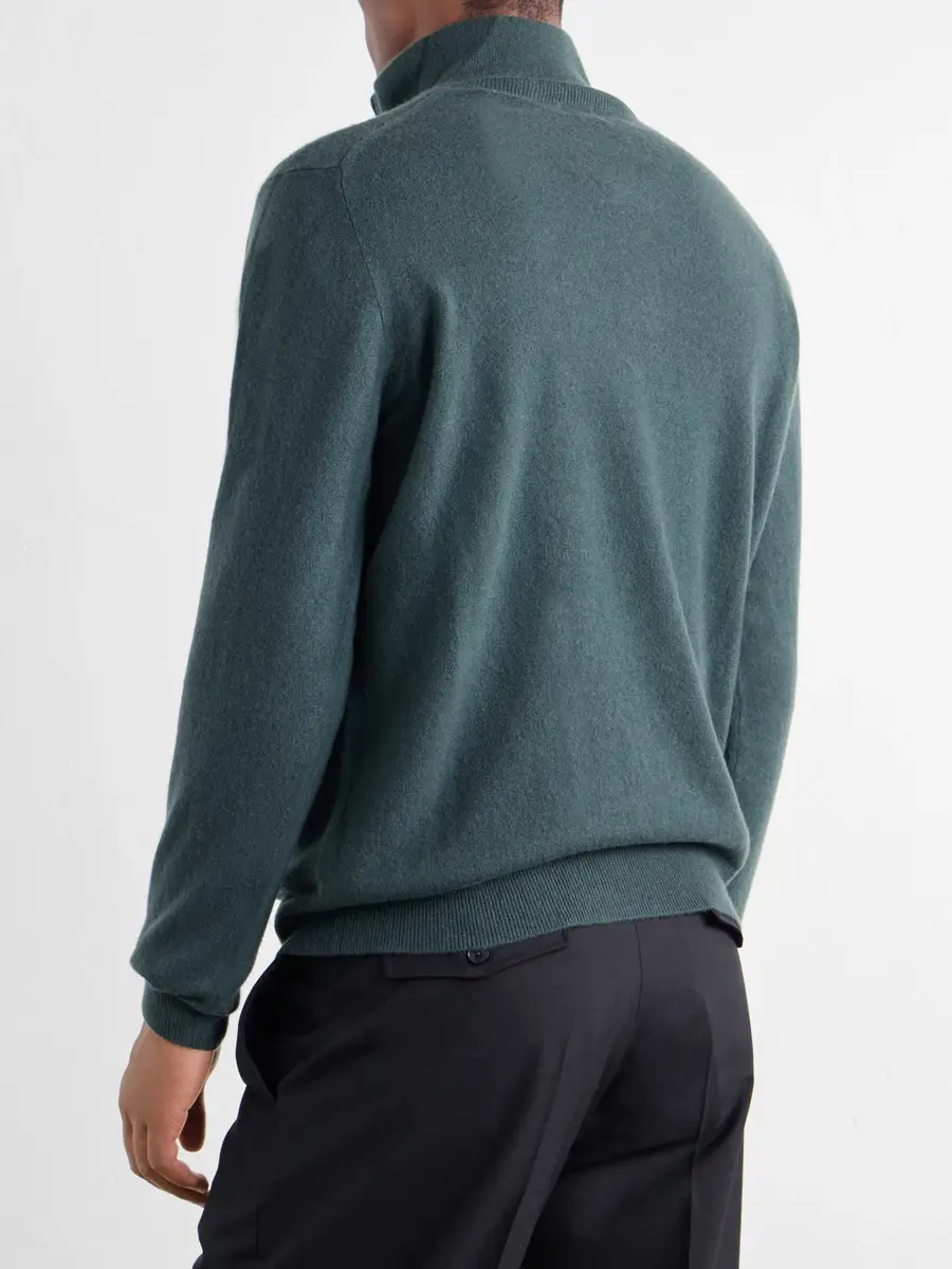 Massimo Alba Liam Cashmere Half-Zip Sweater - Men | Thumbnail 4 Massimo Alba Liam Cashmere Half-Zip Sweater - Men | Thumbnail 4