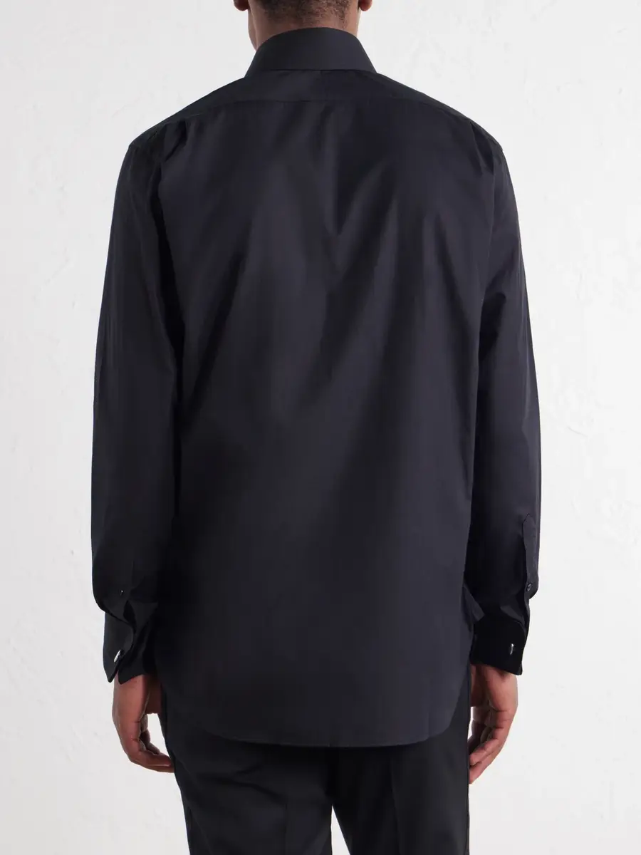 Favourbrook Cutaway-Collar Pintucked Cotton-Poplin Tuxedo Shirt - Men | Thumbnail 4 Favourbrook Cutaway-Collar Pintucked Cotton-Poplin Tuxedo Shirt - Men | Thumbnail 4