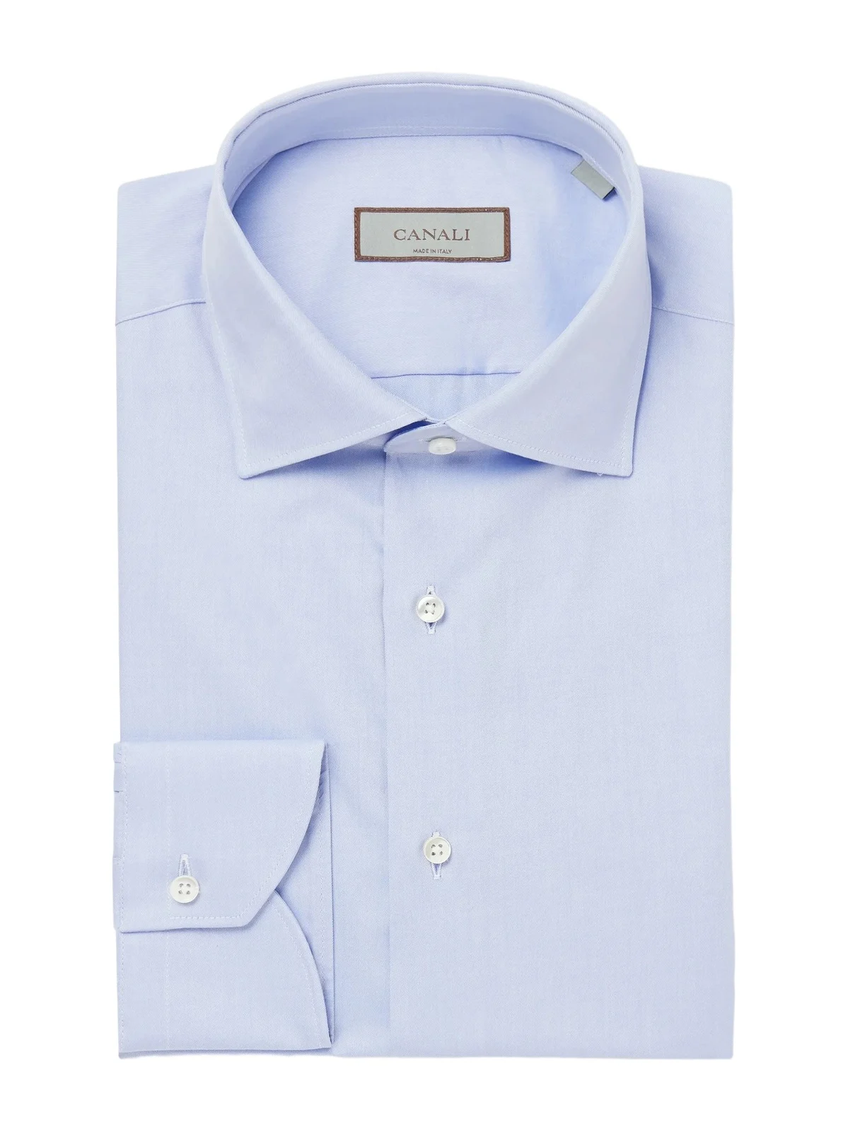 Impeccabile Cutaway-Collar Cotton-Poplin Shirt - Men Impeccabile Cutaway-Collar Cotton-Poplin Shirt - Men