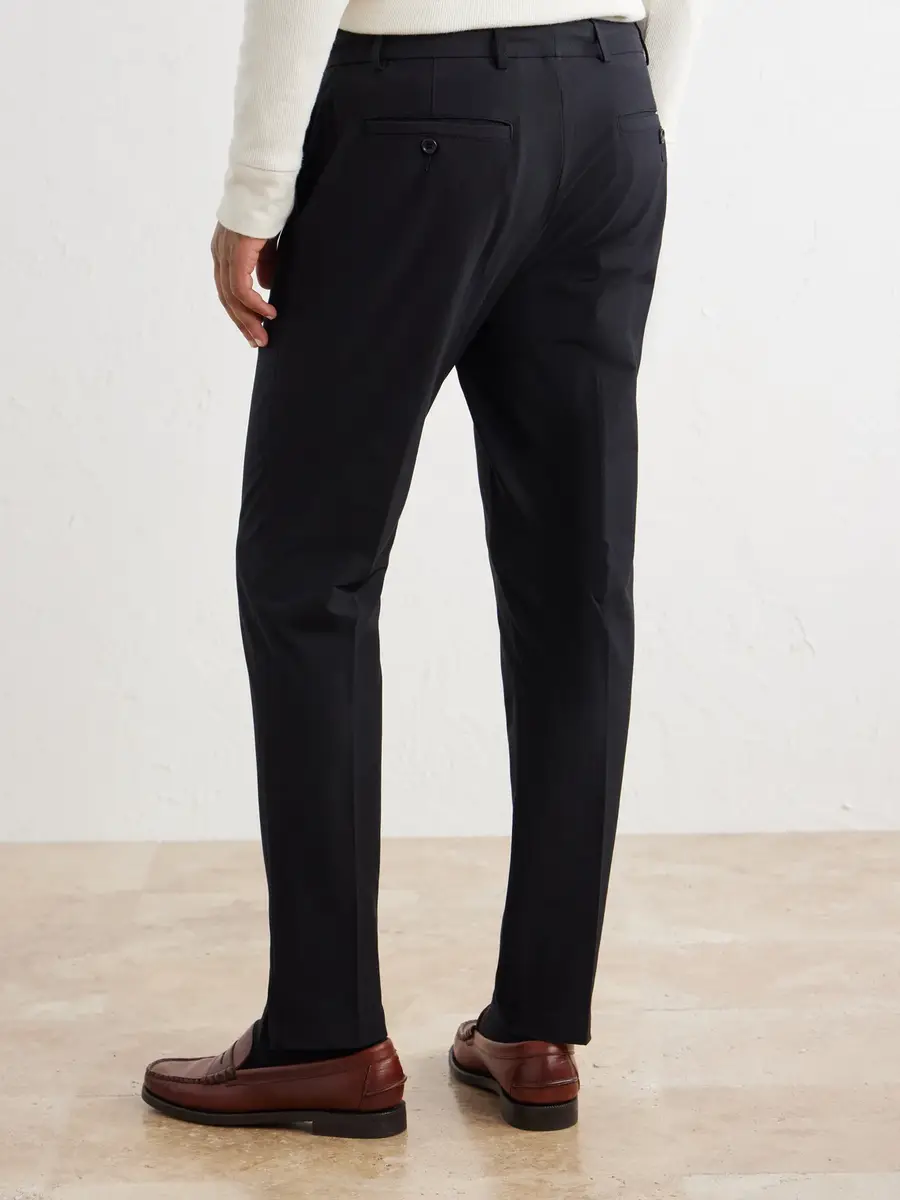 James Perse Slim-Fit Stretch Cotton-Blend Trousers - Men | Thumbnail 4 James Perse Slim-Fit Stretch Cotton-Blend Trousers - Men | Thumbnail 4