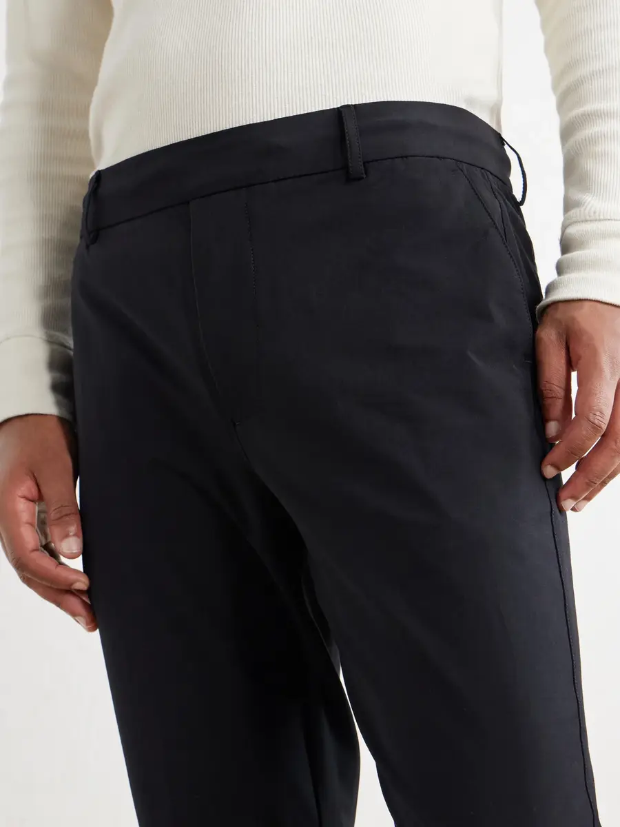 James Perse Slim-Fit Stretch Cotton-Blend Trousers - Men | Thumbnail 5 James Perse Slim-Fit Stretch Cotton-Blend Trousers - Men | Thumbnail 5
