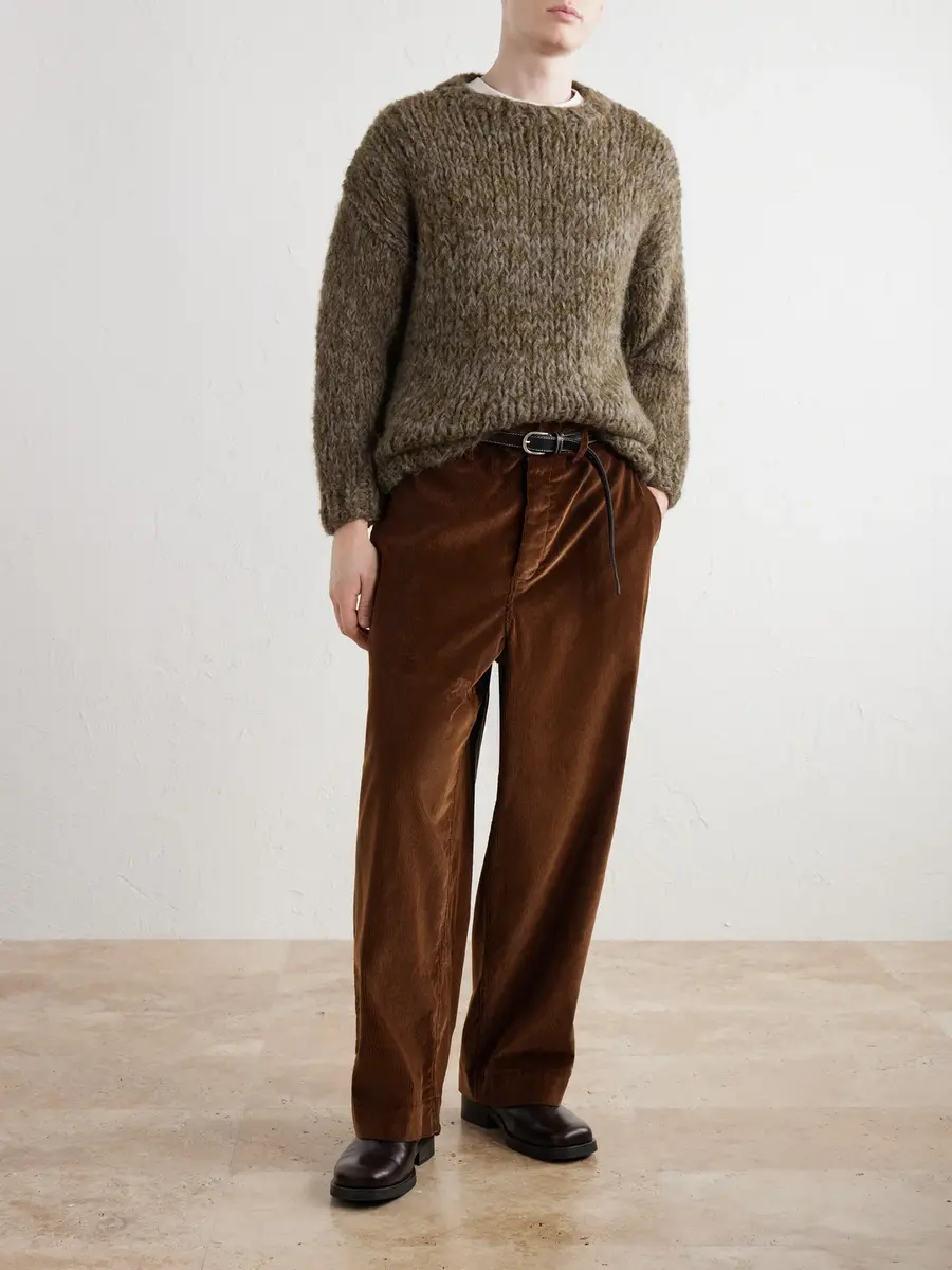 Casey Casey Wei Brushed Alpaca-Blend Sweater - Men | Thumbnail 2 Casey Casey Wei Brushed Alpaca-Blend Sweater - Men | Thumbnail 2
