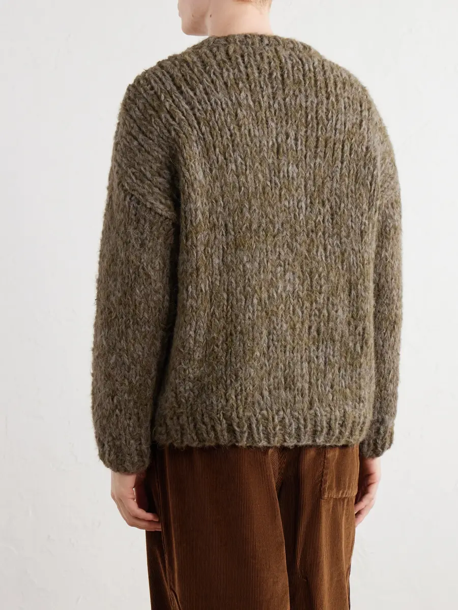 Casey Casey Wei Brushed Alpaca-Blend Sweater - Men | Thumbnail 4 Casey Casey Wei Brushed Alpaca-Blend Sweater - Men | Thumbnail 4