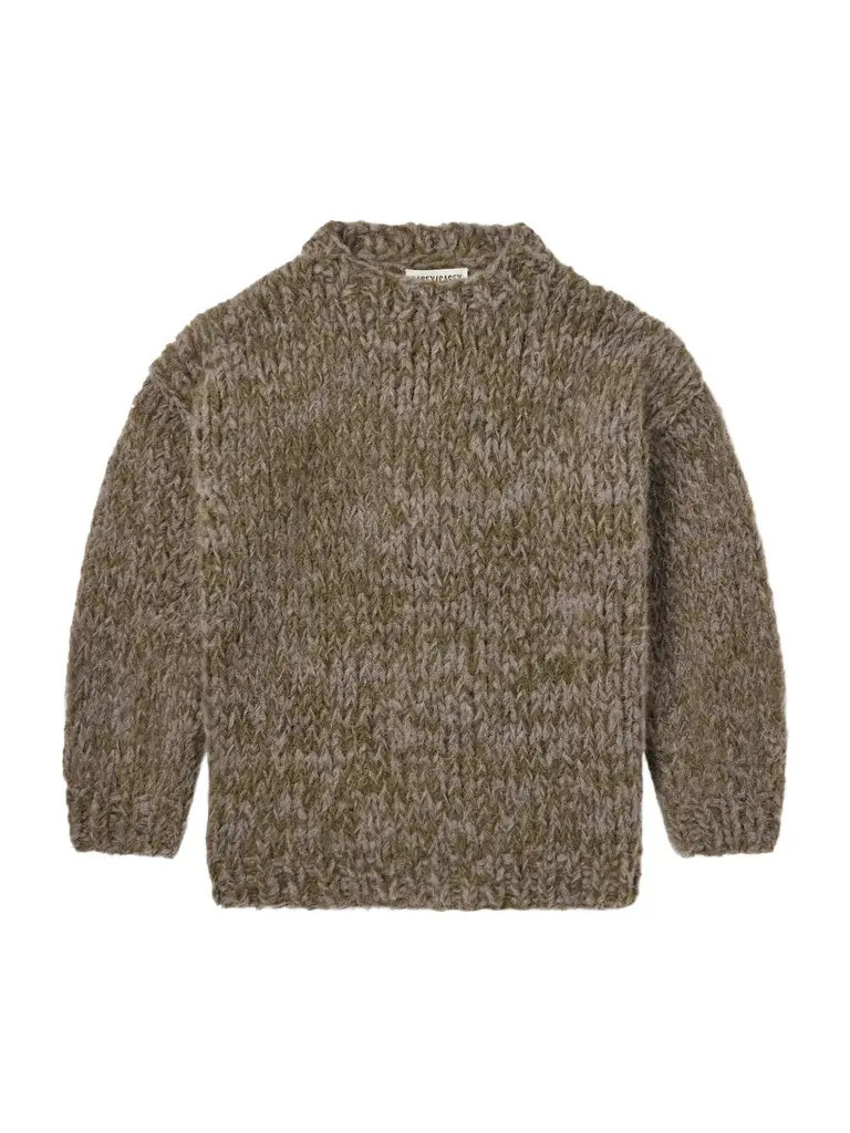 Casey Casey Wei Brushed Alpaca-Blend Sweater - Men