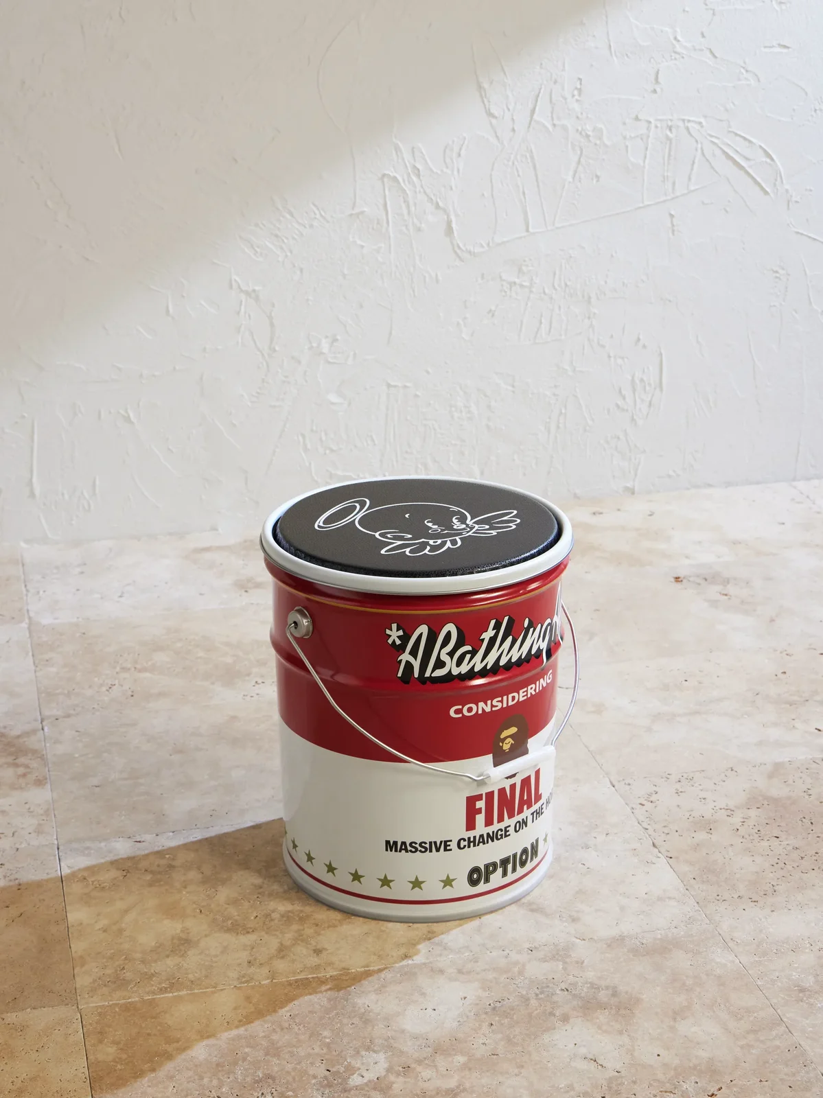SAINT Mxxxxxx A BATHING APE® Printed Metal Stool - Men