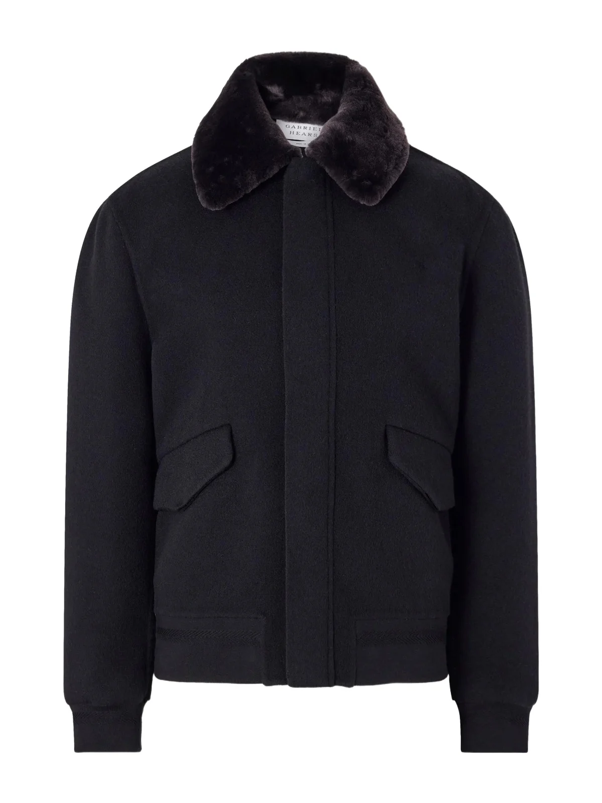 James Shearling-Trimmed Cashmere Bomber Jacket - Men James Shearling-Trimmed Cashmere Bomber Jacket - Men