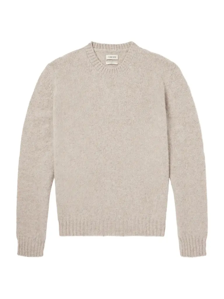 Shaggy Sheep Wool Sweater - Men Shaggy Sheep Wool Sweater - Men