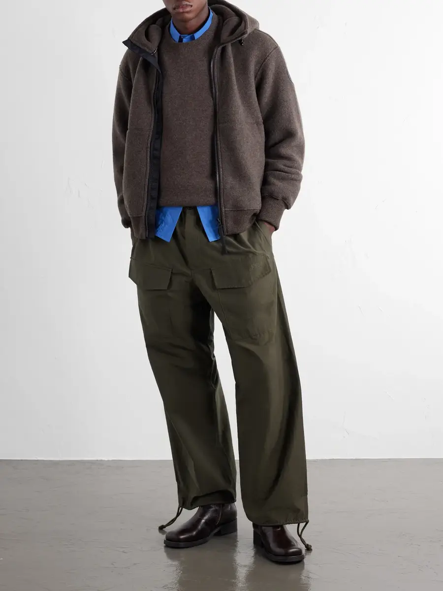 Canada Goose Chilliwack Hooded Wool-Blend Fleece Bomber Jacket - Men | Thumbnail 2 Canada Goose Chilliwack Hooded Wool-Blend Fleece Bomber Jacket - Men | Thumbnail 2