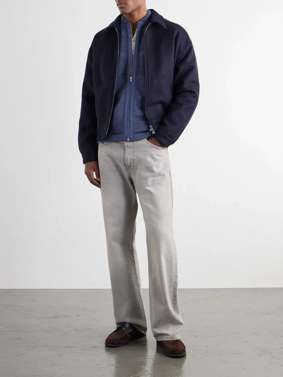 S.N.S. Herning Fisherman Wool Zip-Up Sweater - Men | Thumbnail 2 S.N.S. Herning Fisherman Wool Zip-Up Sweater - Men | Thumbnail 2