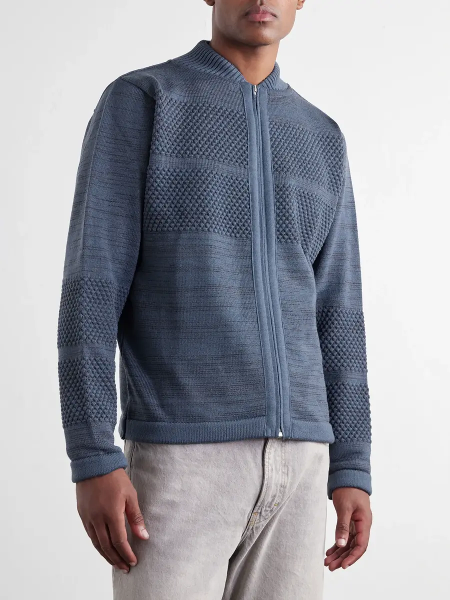 S.N.S. Herning Fisherman Wool Zip-Up Sweater - Men | Thumbnail 3 S.N.S. Herning Fisherman Wool Zip-Up Sweater - Men | Thumbnail 3