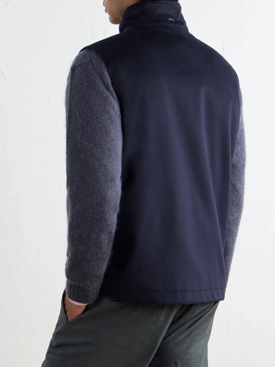 HERNO Wool and Cashmere-Blend Vest - Men | Thumbnail 4 HERNO Wool and Cashmere-Blend Vest - Men | Thumbnail 4