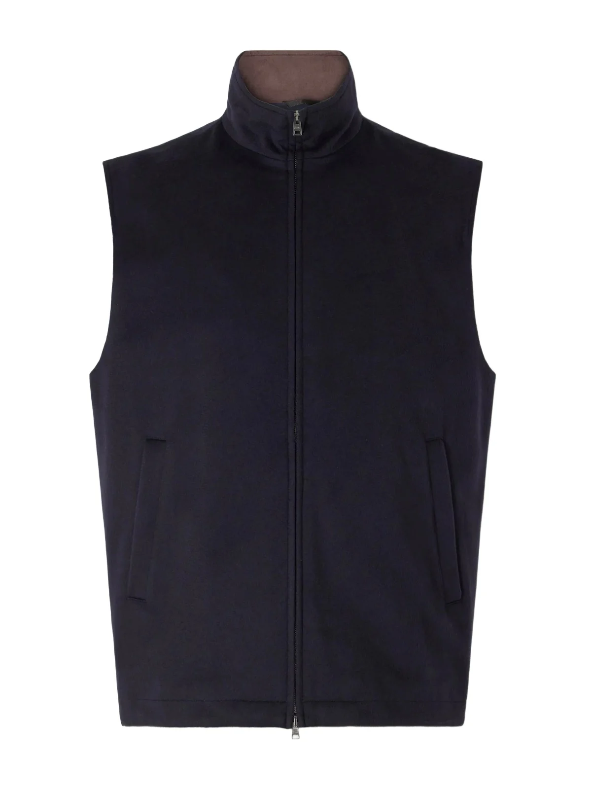 Wool and Cashmere-Blend Vest - Men Wool and Cashmere-Blend Vest - Men