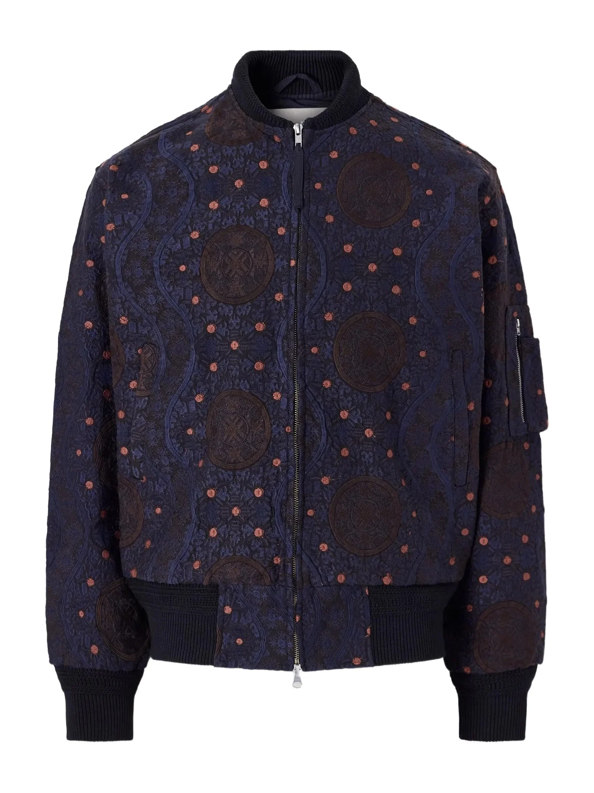 Kardo Max Embroidered Cotton Bomber Jacket - Men
