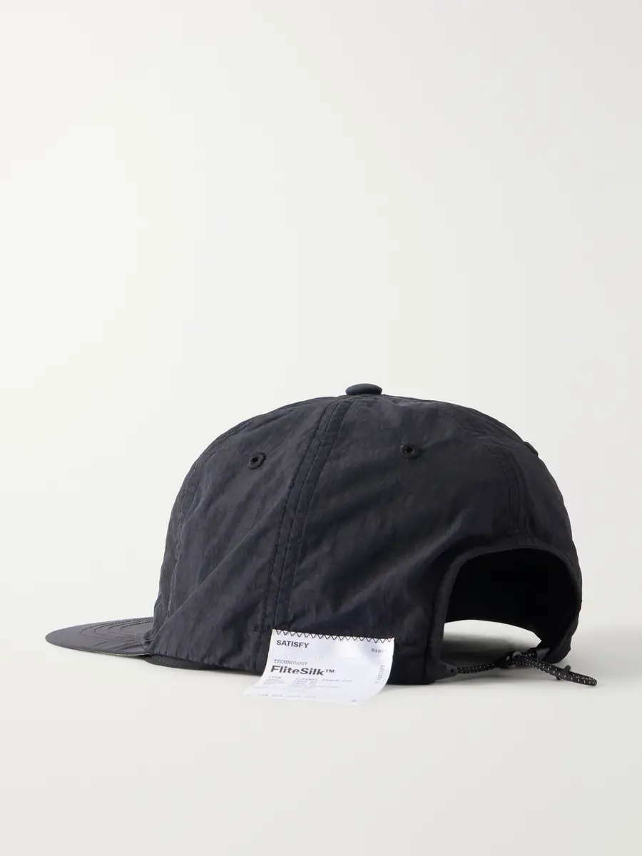 Satisfy Flitesilk Logo-Embroidered Panelled Shell Cap - Men | Thumbnail 4