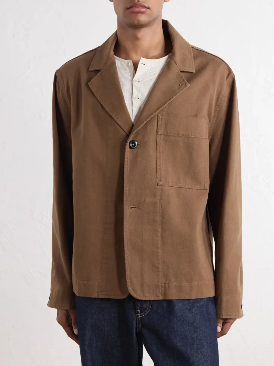 Margaret Howell MHL. Minimal Cotton-Drill Blazer - Men | Thumbnail 3 Margaret Howell MHL. Minimal Cotton-Drill Blazer - Men | Thumbnail 3