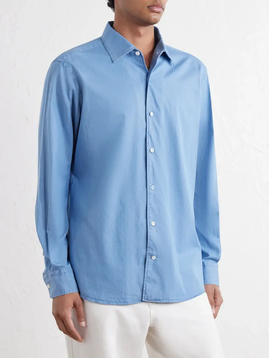 Zegna Denim Shirt - Men | Thumbnail 3 Zegna Denim Shirt - Men | Thumbnail 3