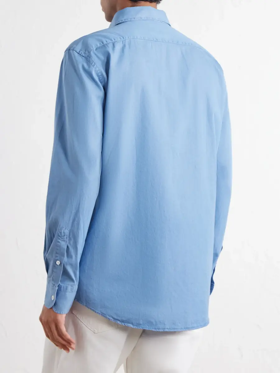 Zegna Denim Shirt - Men | Thumbnail 4 Zegna Denim Shirt - Men | Thumbnail 4
