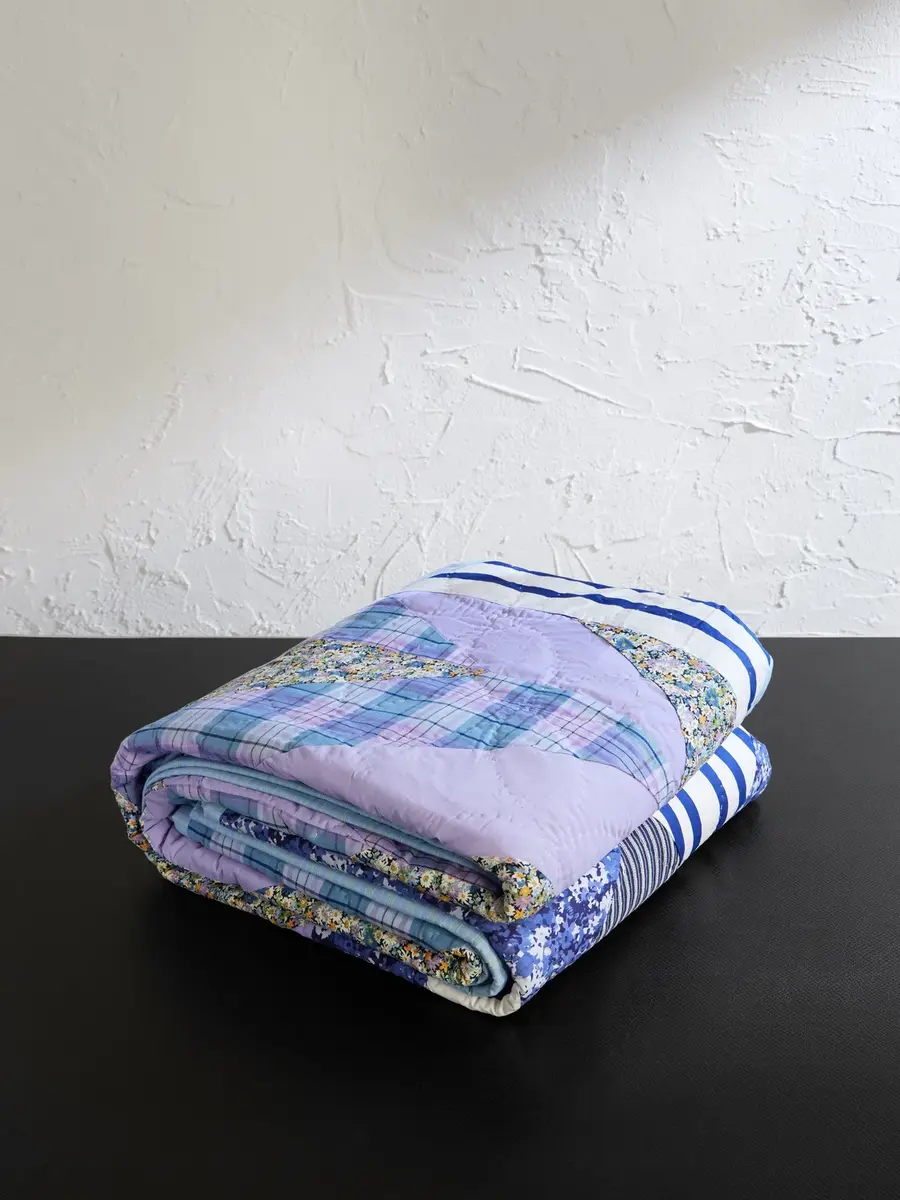 A.P.C. Pictures of Lily Queen Patchwork Cotton-Blend Throw - Men