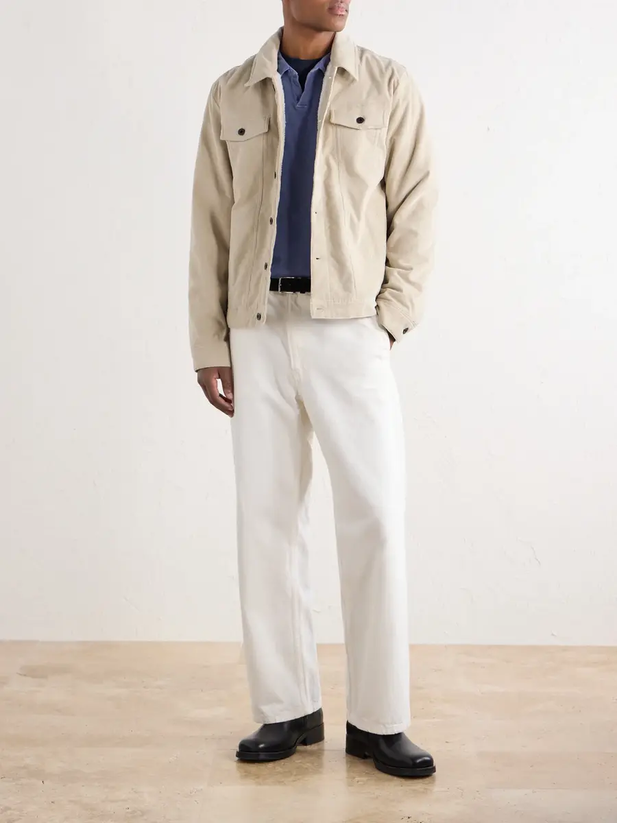 James Perse Stretch-Cotton Corduroy Blouson Jacket - Men | Thumbnail 2 James Perse Stretch-Cotton Corduroy Blouson Jacket - Men | Thumbnail 2