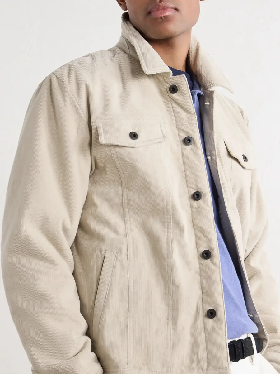 James Perse Stretch-Cotton Corduroy Blouson Jacket - Men | Thumbnail 5 James Perse Stretch-Cotton Corduroy Blouson Jacket - Men | Thumbnail 5
