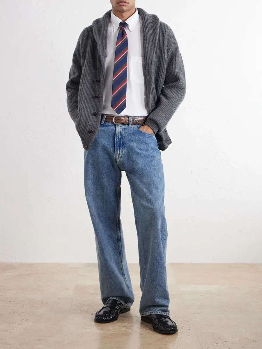 Drake's Button-Down Collar Cotton Oxford Shirt - Men | Thumbnail 2