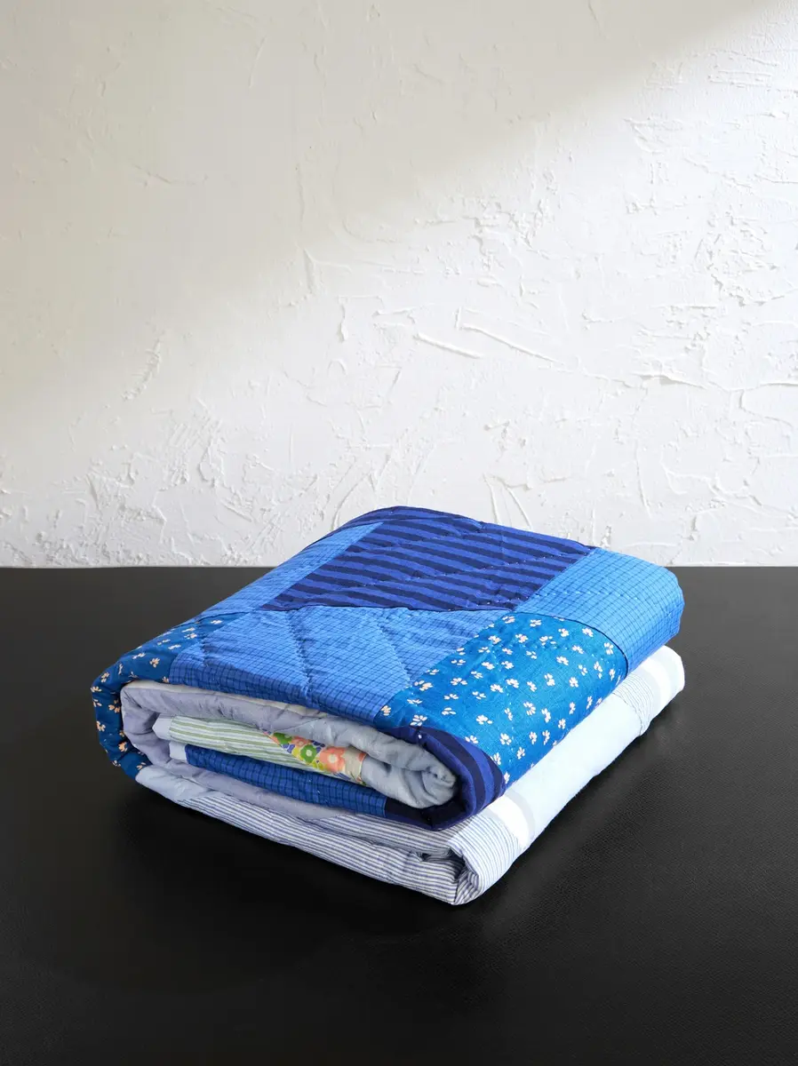 A.P.C. Substitute Queen Patchwork Cotton-Blend Throw - Men