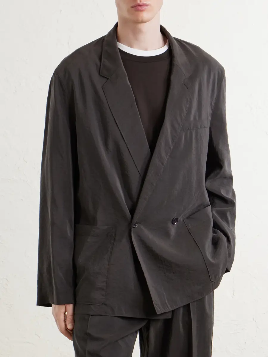 Lemaire Silk-Blend Suit Jacket - Men | Thumbnail 3 Lemaire Silk-Blend Suit Jacket - Men | Thumbnail 3