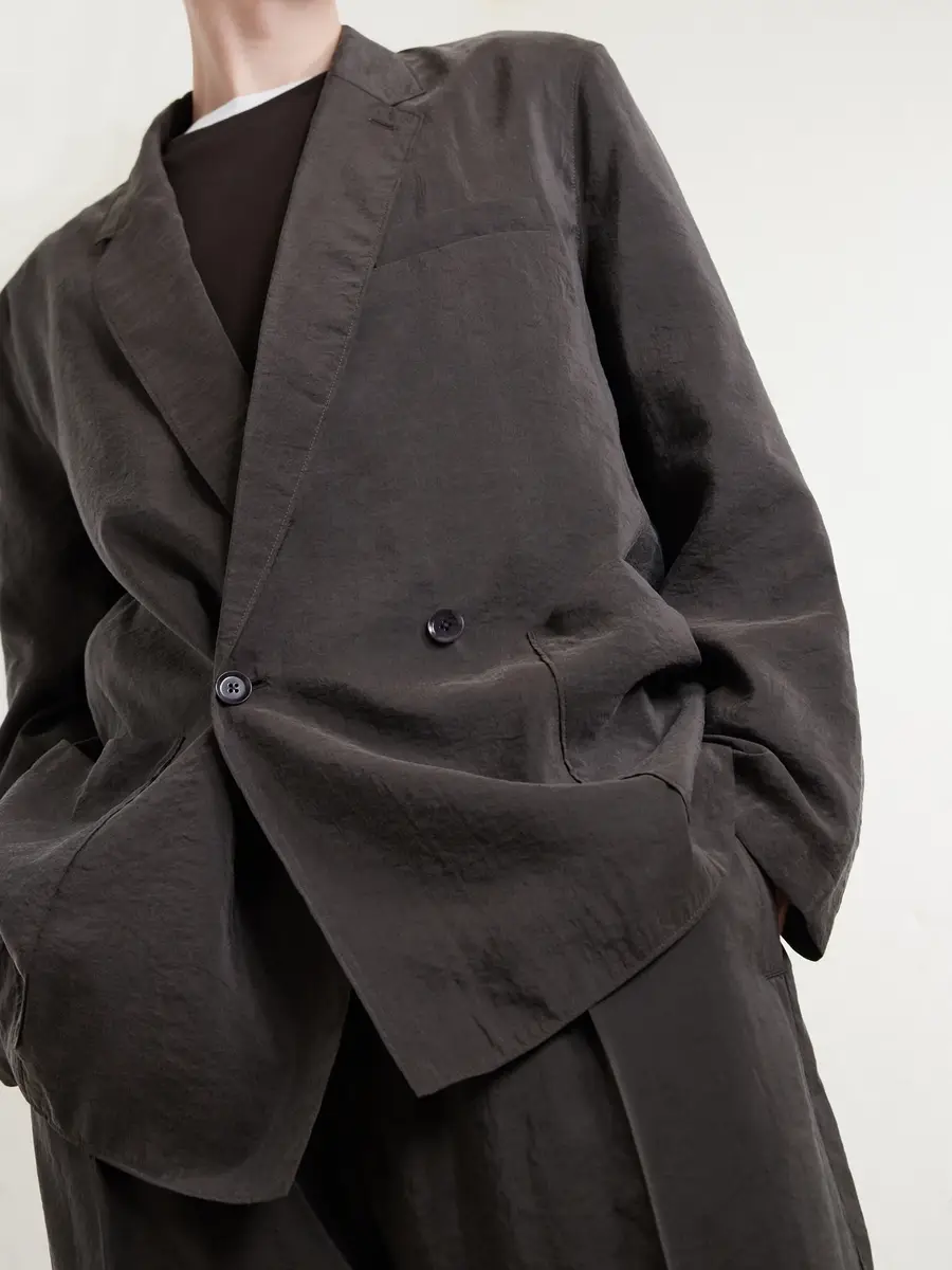 Lemaire Silk-Blend Suit Jacket - Men | Thumbnail 5 Lemaire Silk-Blend Suit Jacket - Men | Thumbnail 5