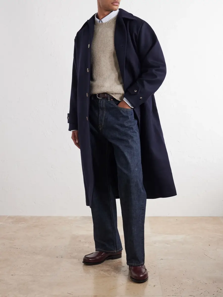 De Bonne Facture Wool Coat - Men | Thumbnail 2