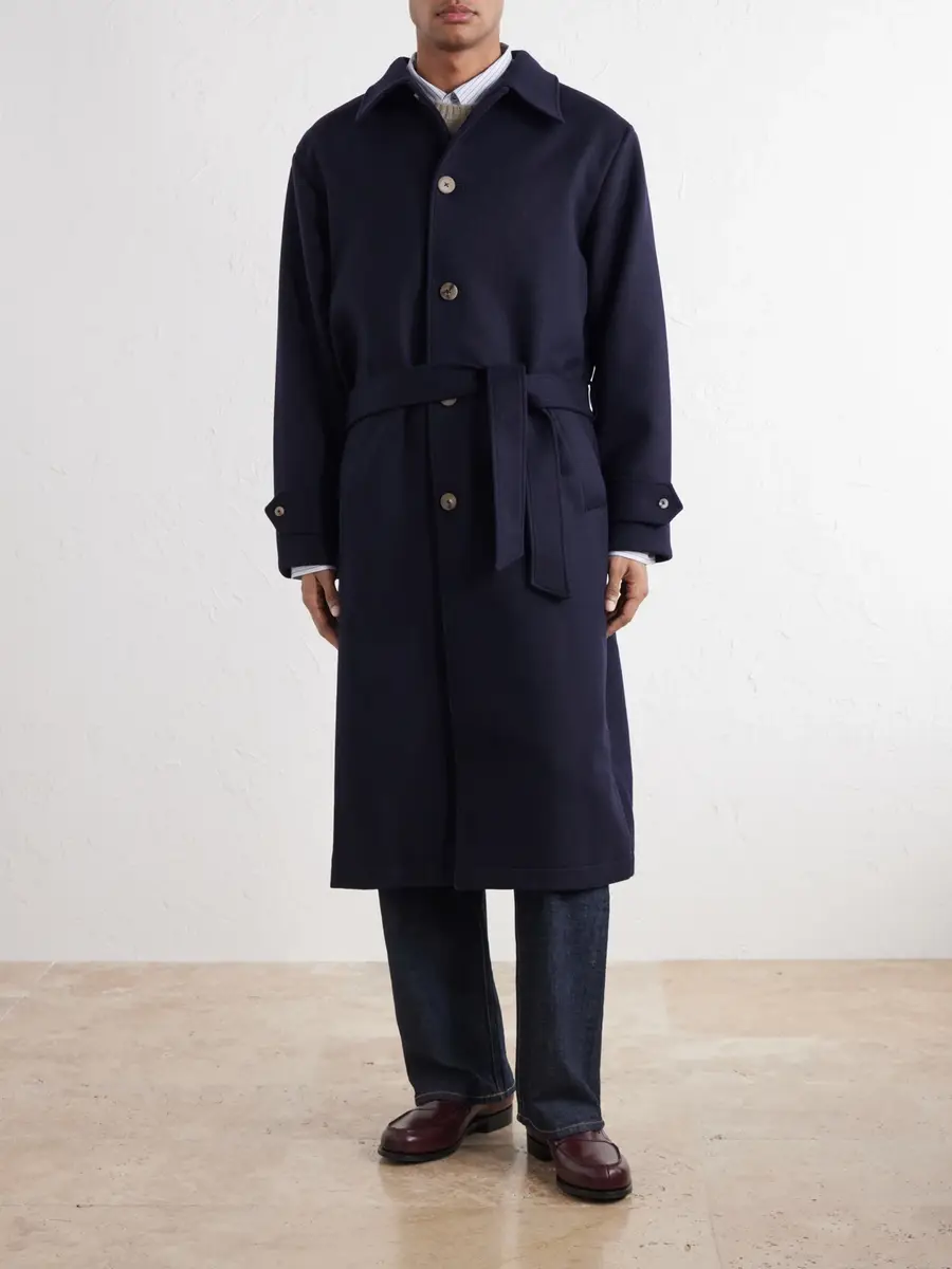 De Bonne Facture Wool Coat - Men | Thumbnail 3