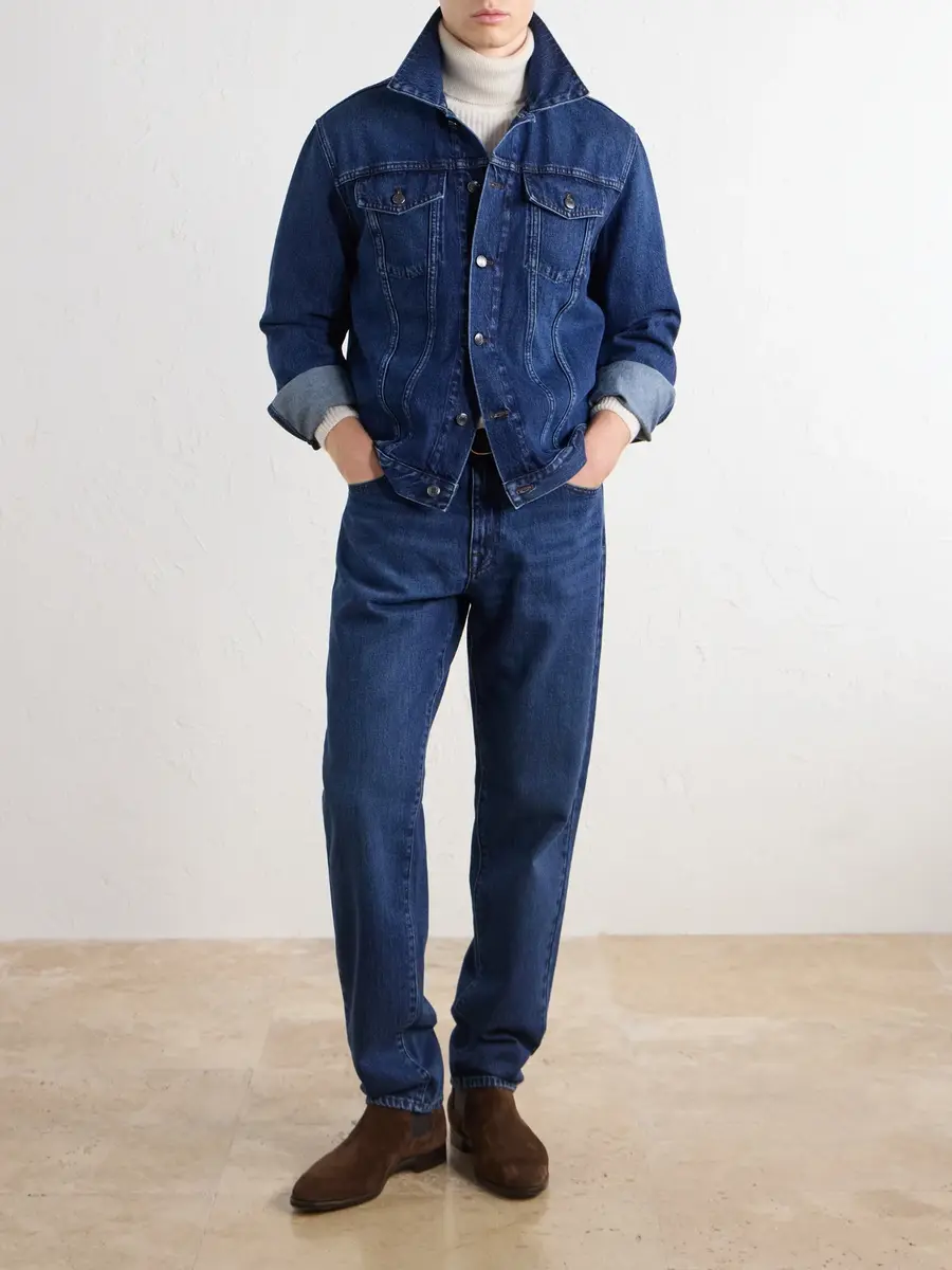 Canali Denim Jacket - Men | Thumbnail 2 Canali Denim Jacket - Men | Thumbnail 2