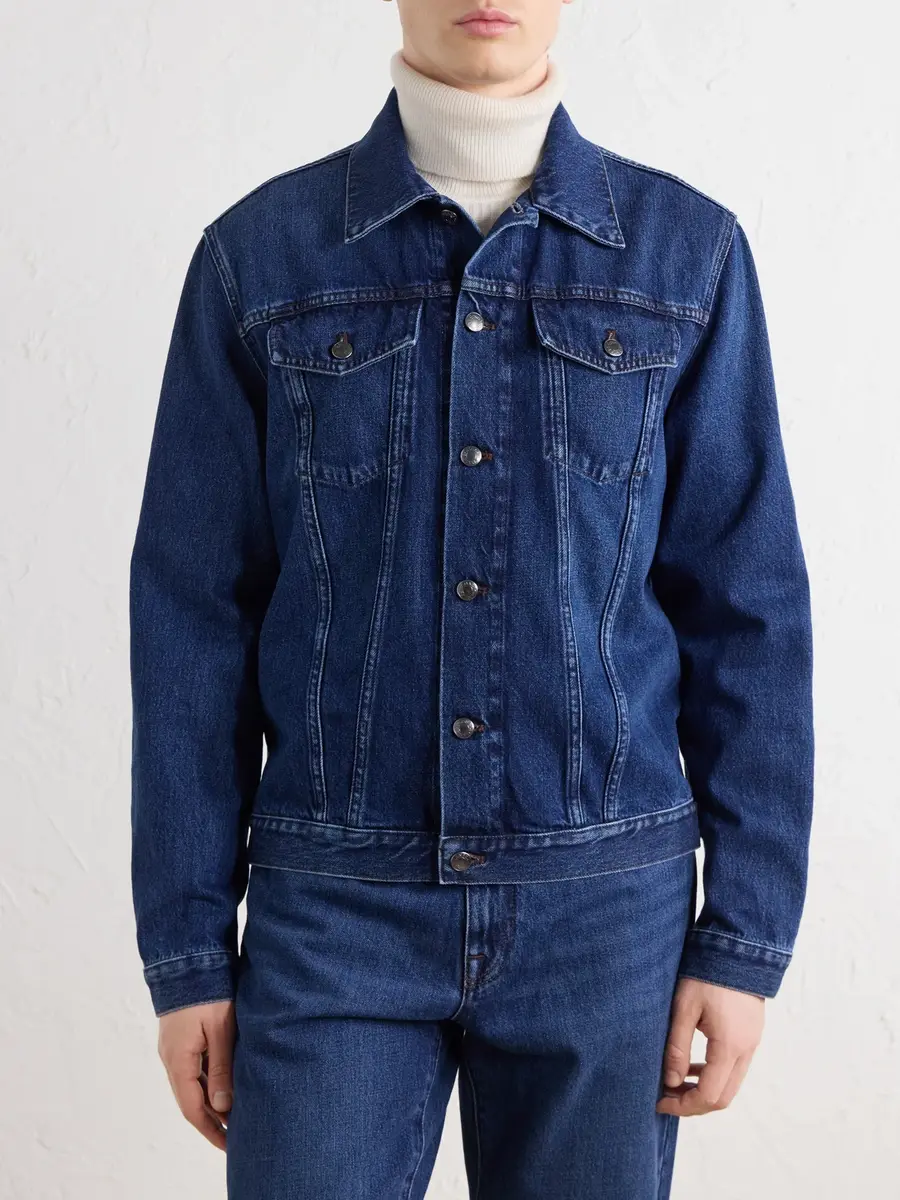 Canali Denim Jacket - Men | Thumbnail 3 Canali Denim Jacket - Men | Thumbnail 3