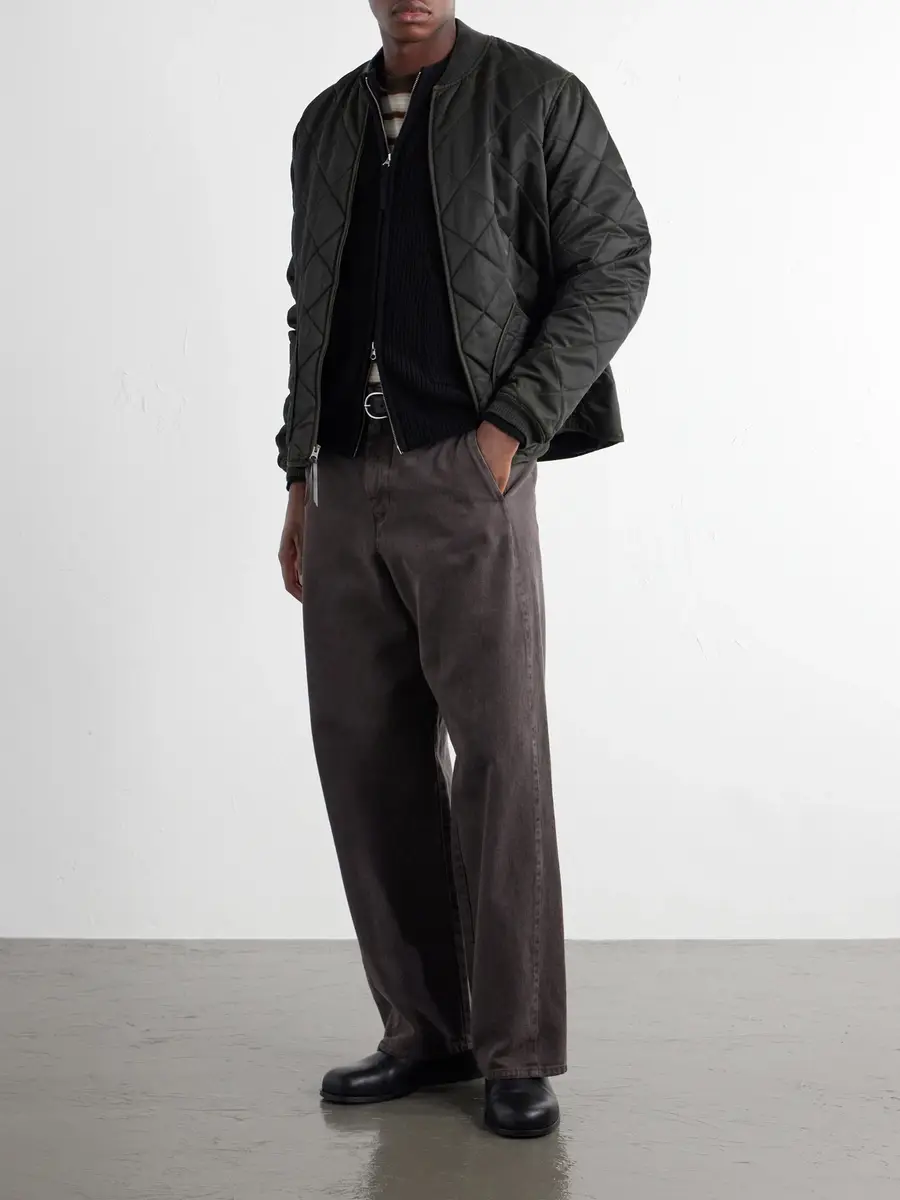 FrizmWORKS Ribbed Wool-Blend Zip-Up Sweater - Men | Thumbnail 2