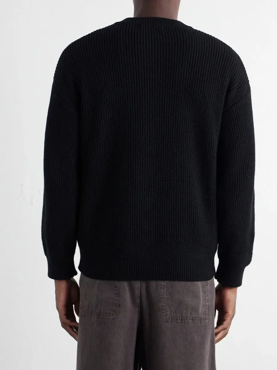 FrizmWORKS Ribbed Wool-Blend Zip-Up Sweater - Men | Thumbnail 4