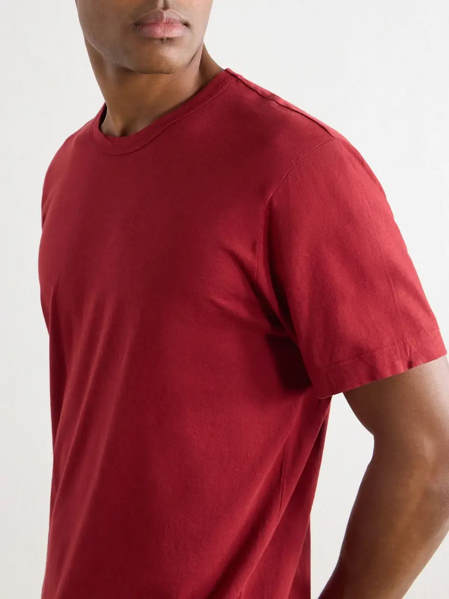 James Perse Cotton-Jersey T-Shirt - Men | Thumbnail 5 James Perse Cotton-Jersey T-Shirt - Men | Thumbnail 5