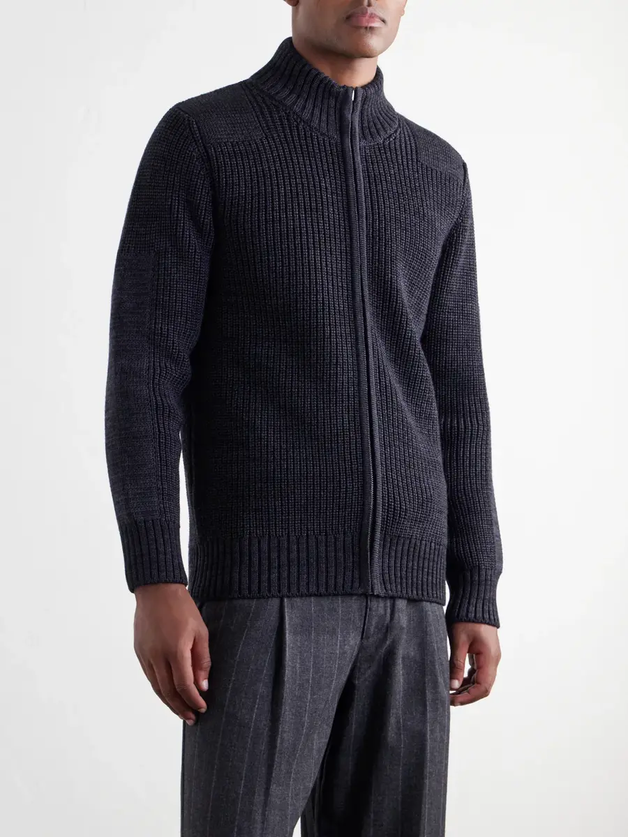 S.N.S. Herning Robust Merino Wool Zip-Up Sweater - Men | Thumbnail 3 S.N.S. Herning Robust Merino Wool Zip-Up Sweater - Men | Thumbnail 3