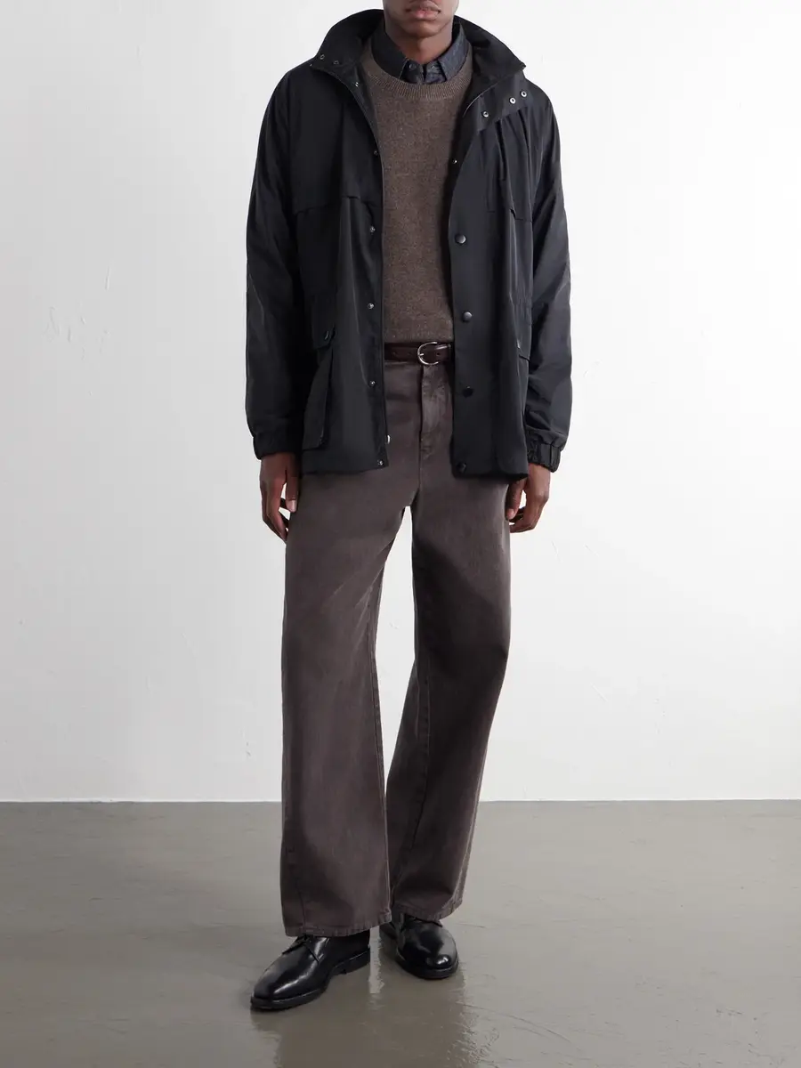 A.P.C. Valery Logo-Printed Shell Jacket - Men | Thumbnail 2 A.P.C. Valery Logo-Printed Shell Jacket - Men | Thumbnail 2