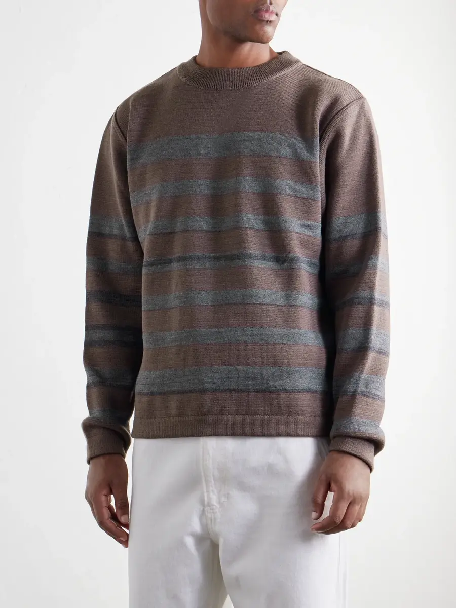 S.N.S. Herning Given Striped Wool Sweater - Men | Thumbnail 3 S.N.S. Herning Given Striped Wool Sweater - Men | Thumbnail 3