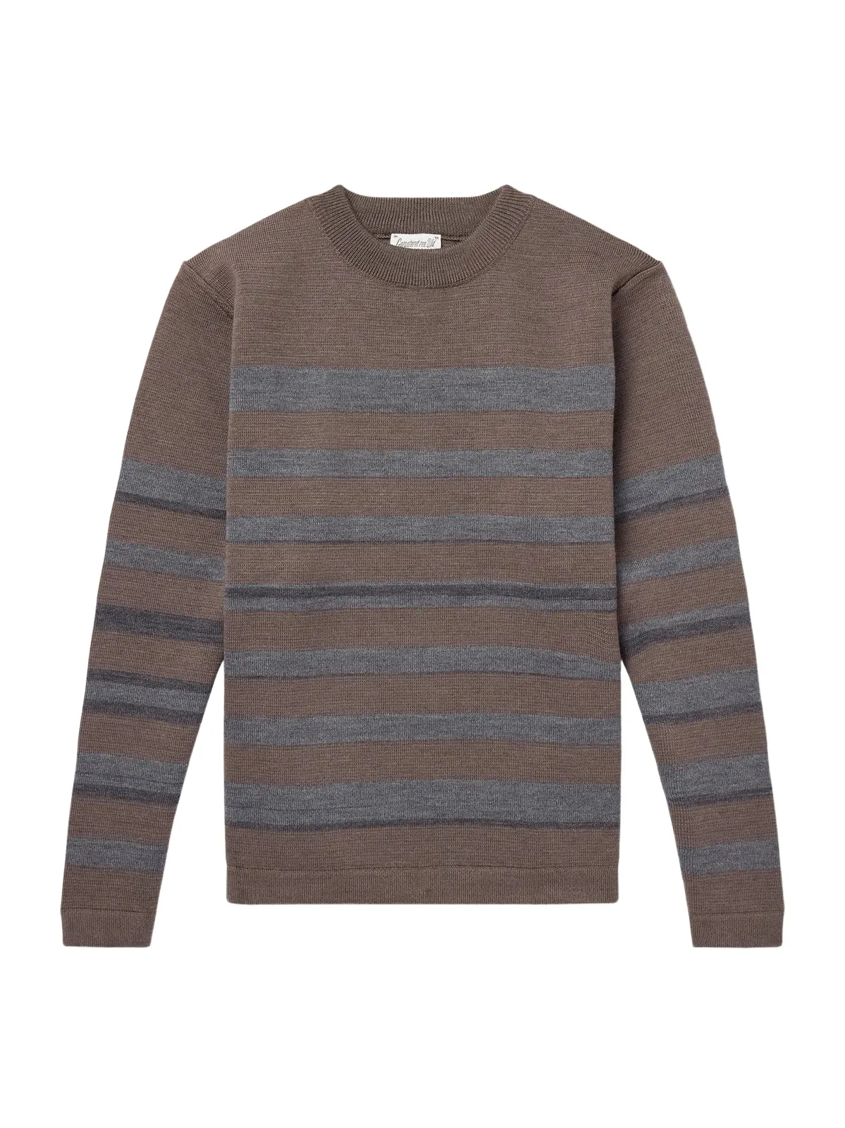 S.N.S. Herning Given Striped Wool Sweater - Men